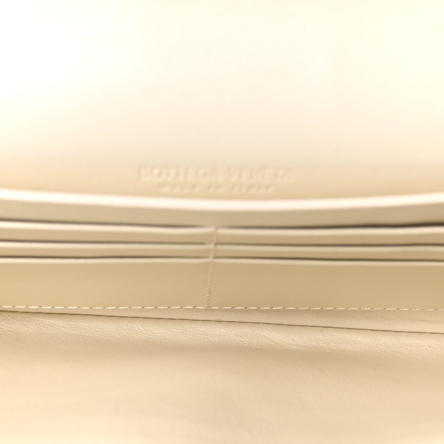 Nappa Intrecciato Long Andiamo Top Handle Clutch Sea Salt