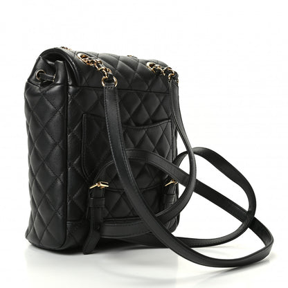 Chanel Calfskin Quilted Mini Urban Spirit Backpack Black 2 of 9
