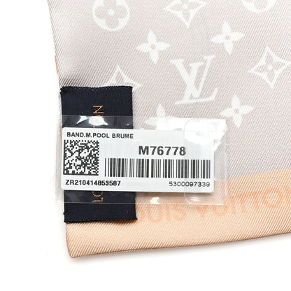 Louis Vuitton Silk Monogram Gradient By The Pool Bandeau Mist 3 of 3