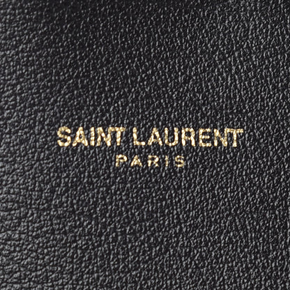 Saint Laurent Calfskin Toy Shopping Tote Black 8 of 10