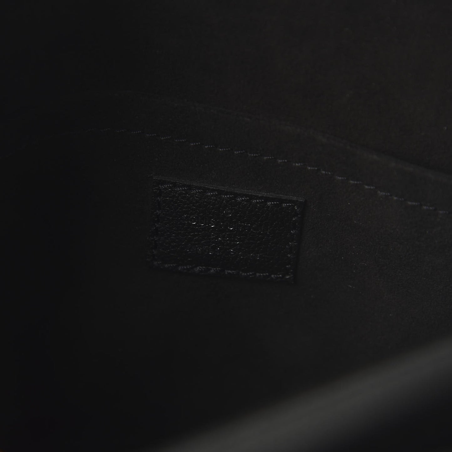 Soft Calfskin My Lockme Chain Bag BB Black