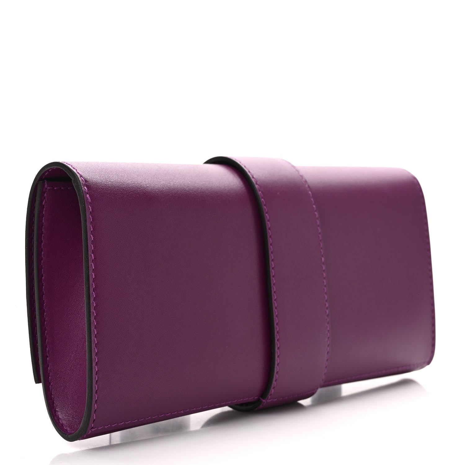 Hermes Tadelakt Medor 23 Clutch Anemone 3 of 7