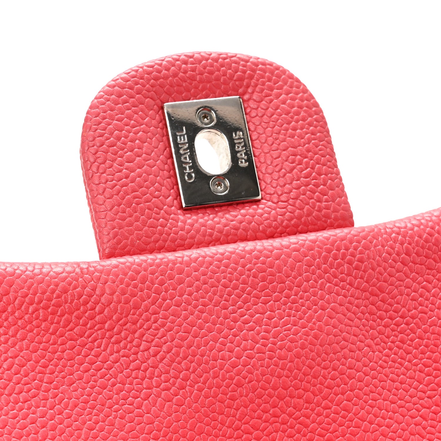 Chanel Caviar Quilted Medium Easy Flap Coral 11 of 16