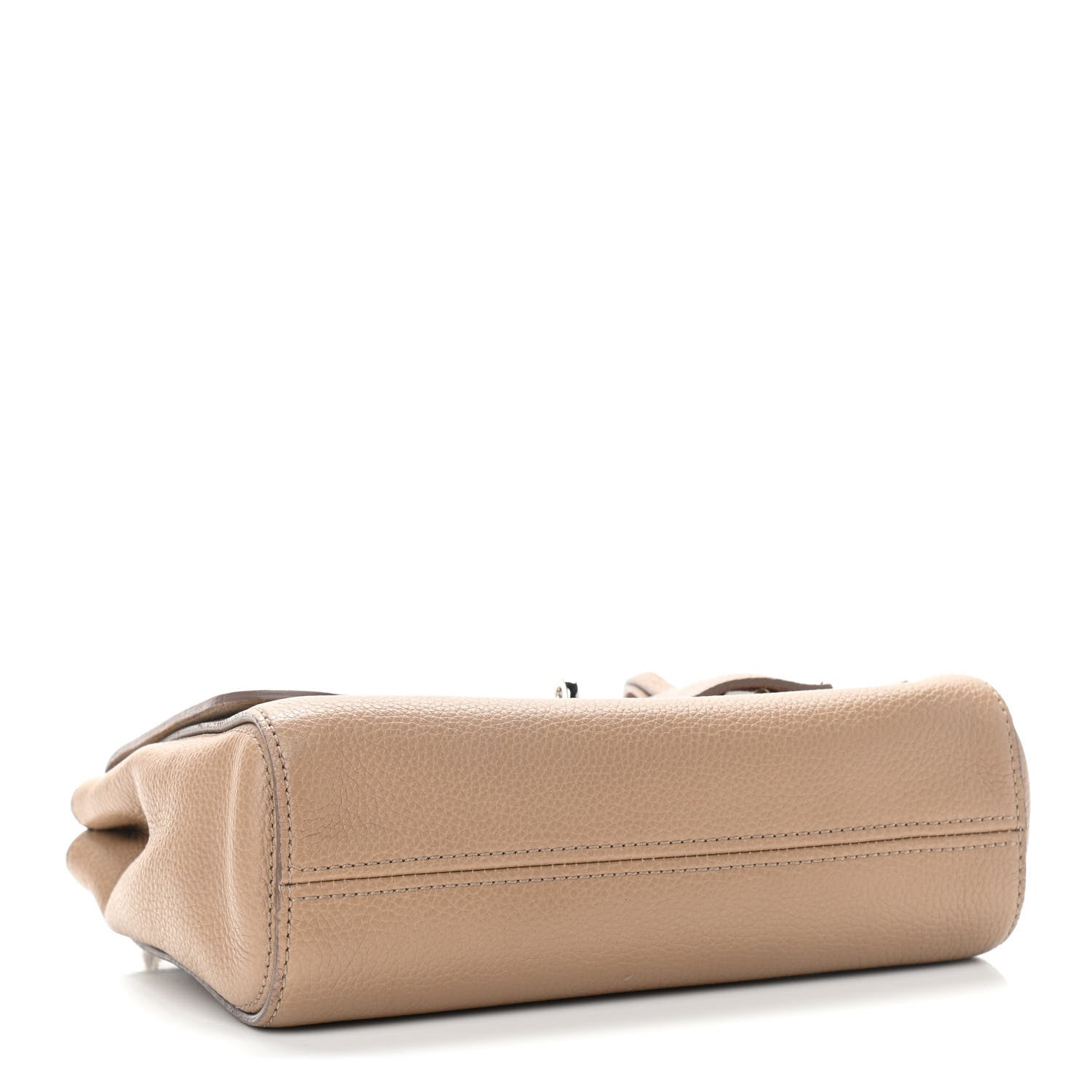 Mulberry Small Classic Grain Calfskin Small Lily Flap Mushroom Grey 4 of 11