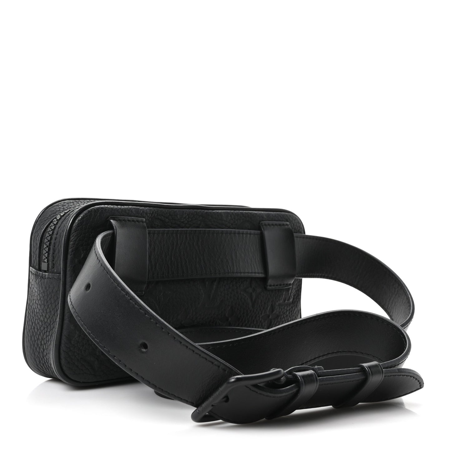 Taurillon Monogram Uniformes Solar Ray Soft Pochette Volga Belt Bag Black