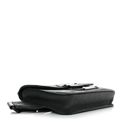 Louis Vuitton Taurillon Monogram S Lock Sling Bag Black 4 of 10