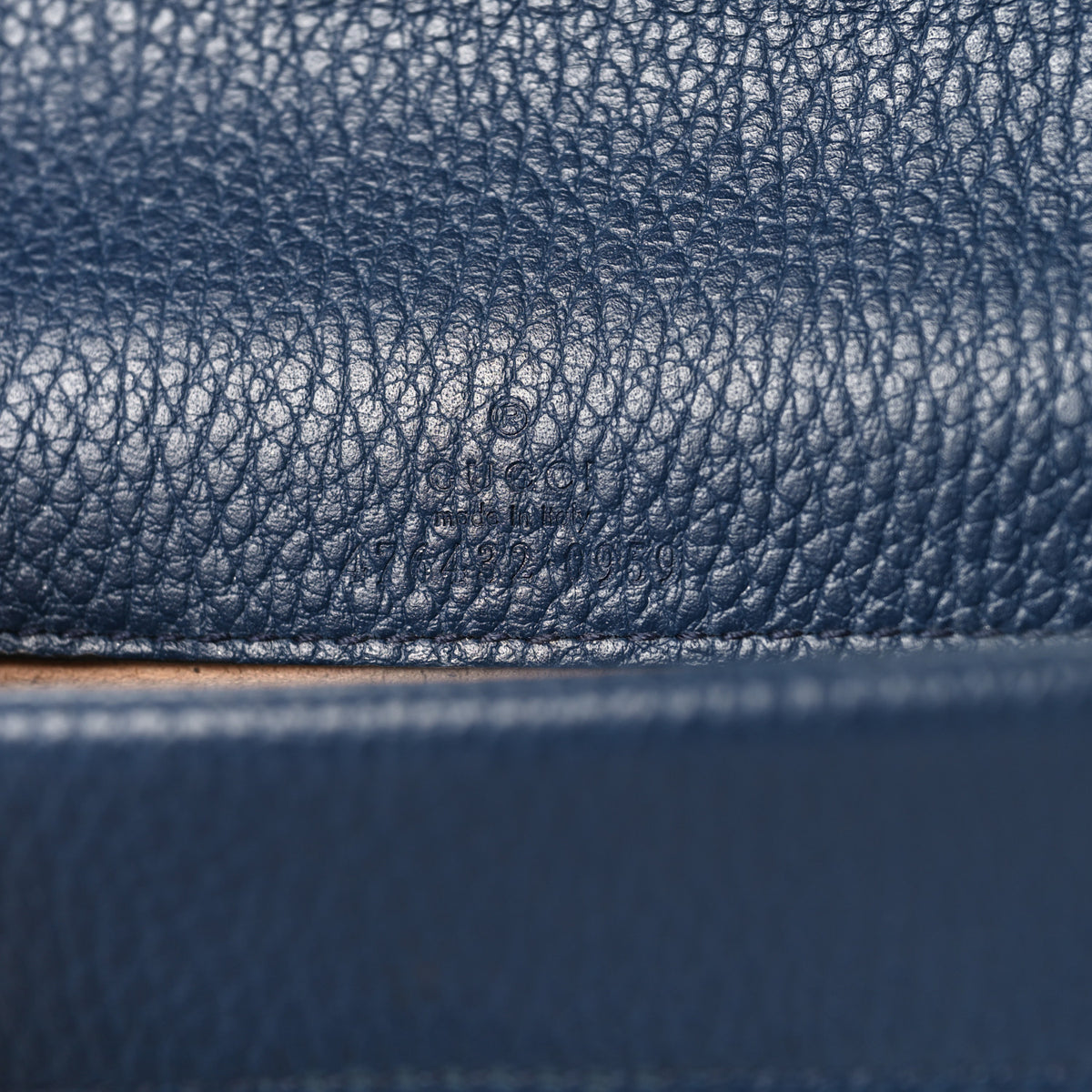 Gucci Dollar Calfskin Crystal Super Mini Dionysus Shoulder Bag Blue Agata Black Diamond 6 of 9