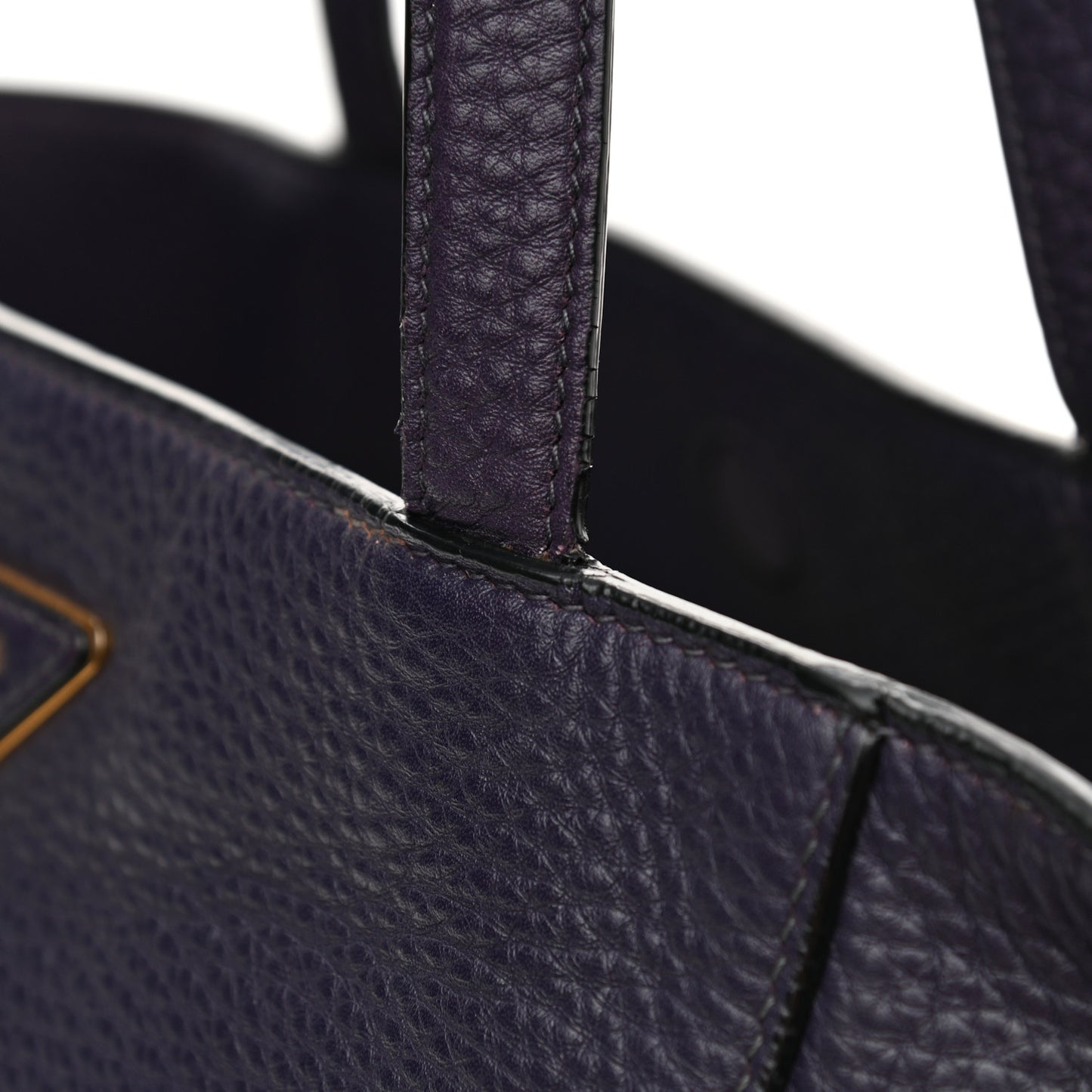 Vitello Daino Tote Melanzana