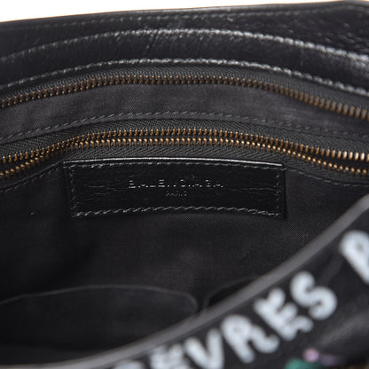 Balenciaga Agneau Graffiti All Over Classic Hardware S City Black Multicolor 6 of 7