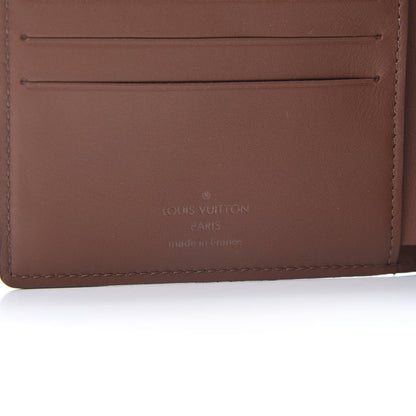Louis Vuitton Ombre Leather Multiple Wallet Acajou 6 of 7