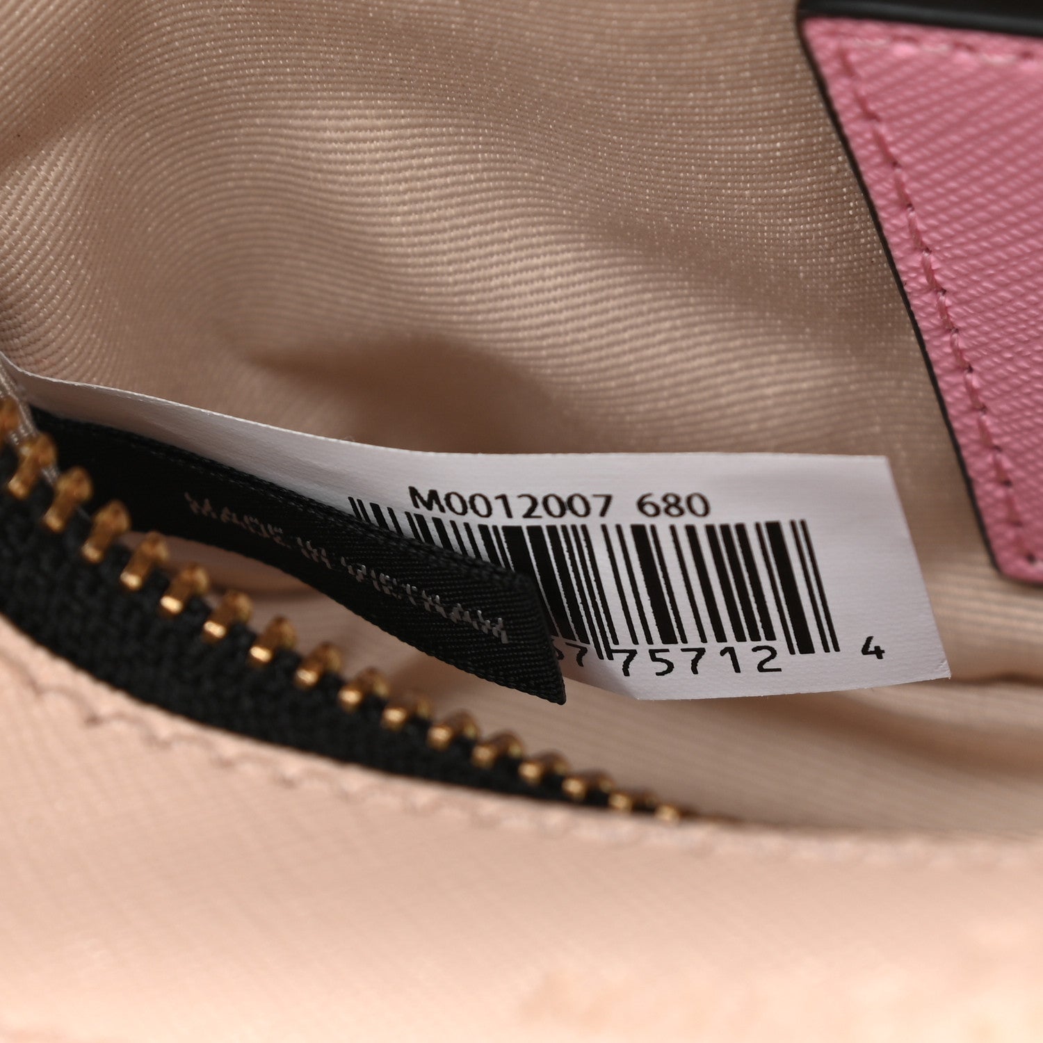 Marc Jacobs Saffiano Small Snapshot Camera Bag Pink Multicolor 7 of 10