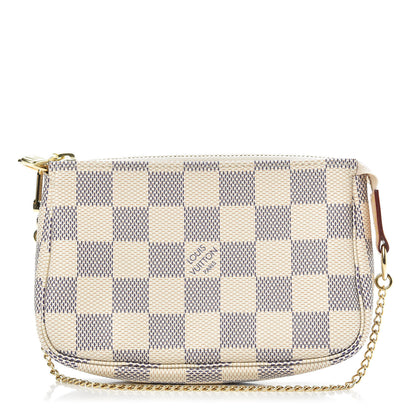 Louis Vuitton Damier Azur Mini Pochette Accessories 1 of 8