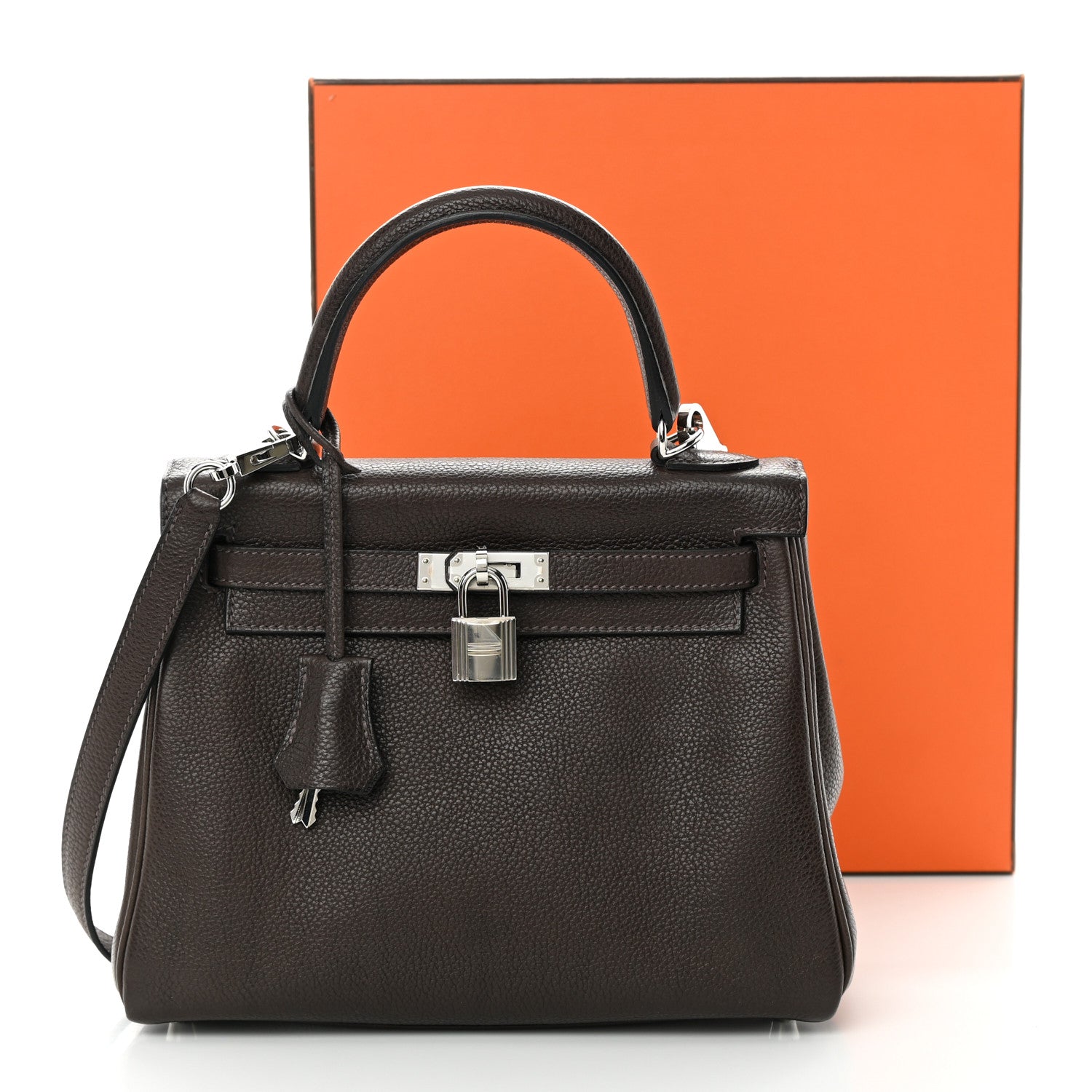Hermes Barenia Faubourg Kelly Retourne 25 Ebene 16 of 16