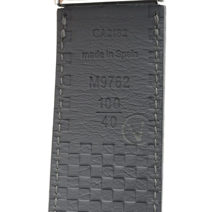 Louis Vuitton Damier Santur Reversible Belt 100 40 Black 4 of 5
