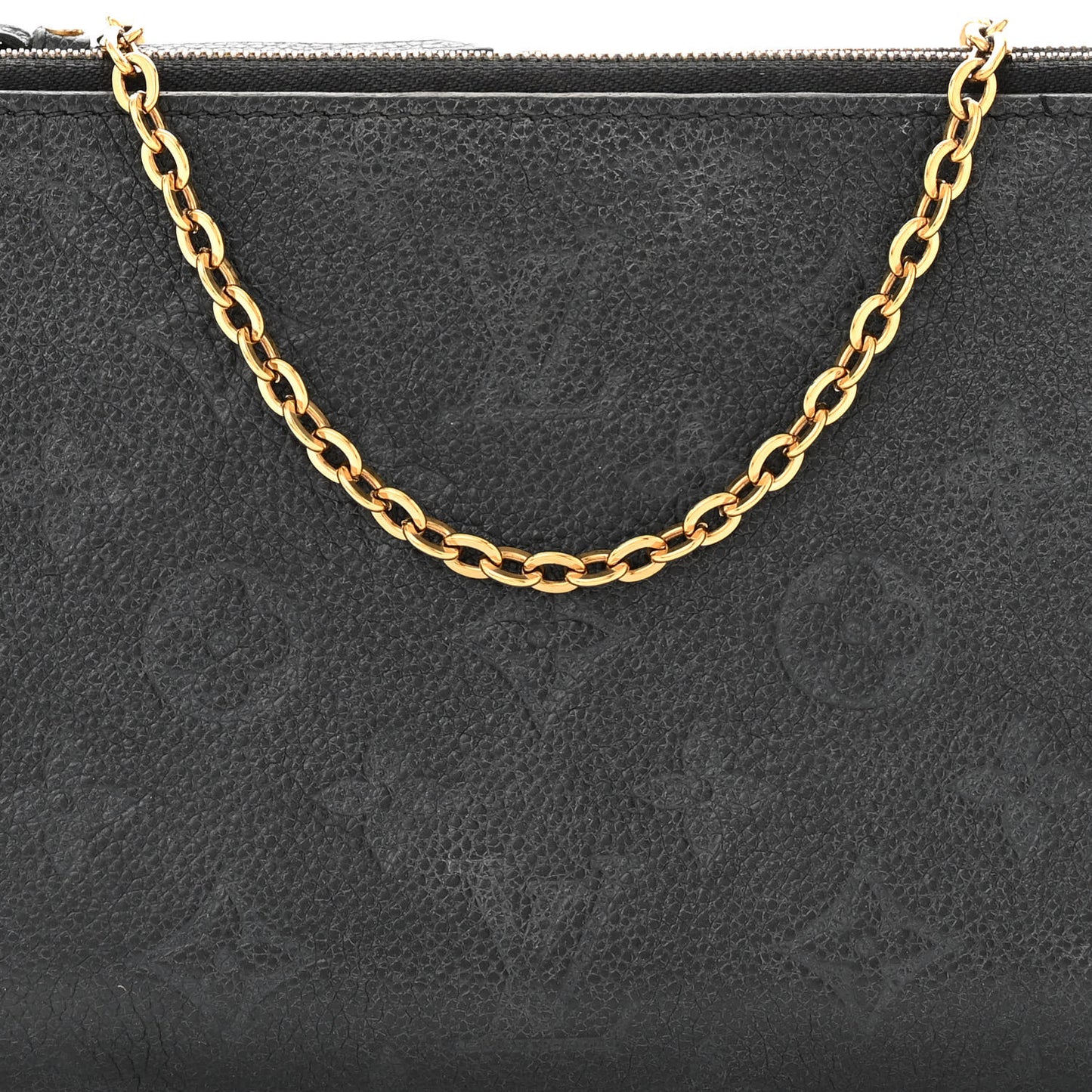 Empreinte Double Zip Pochette Black