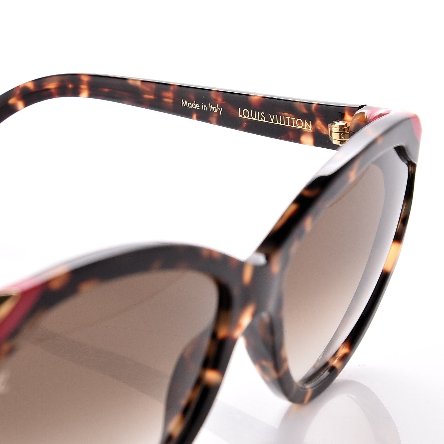Louis Vuitton Ivy Cat Sunglasses Z0736W Tortoise 5 of 8