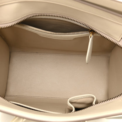 Celine Shiny Smooth Calfskin Micro Tri-Color Luggage Natural 5 of 12