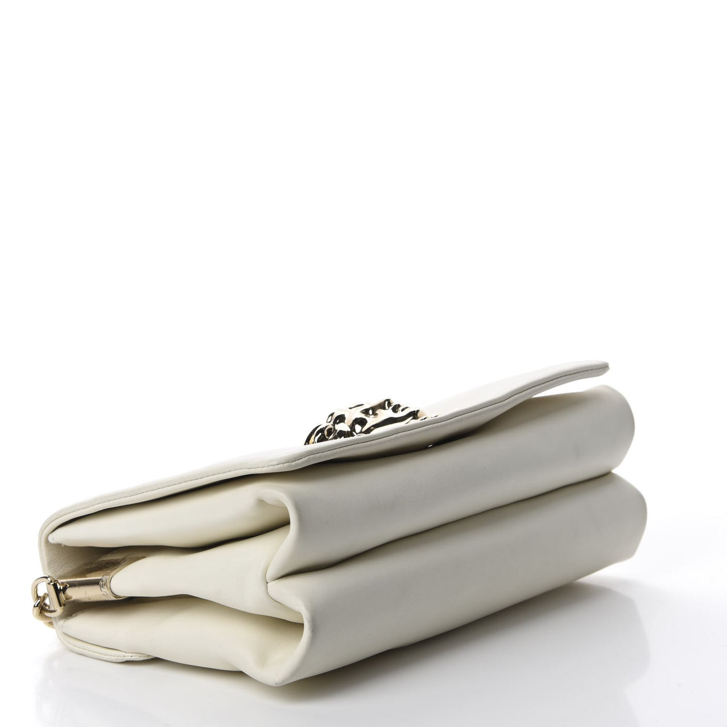 Nappa Palazzo Sultan Shoulder Bag White