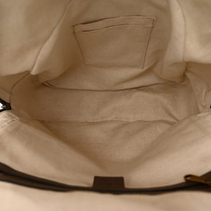 Gucci GG Supreme Monogram Medium Ophidia Day Backpack Brown 5 of 10