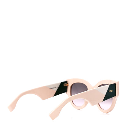 Fendi Facets Square Sunglasses FF 0264/S Pink 4 of 7