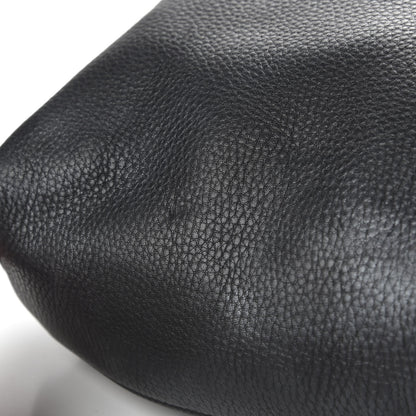 Prada Vitello Daino Etiquette Shopping Bag Black 11 of 12