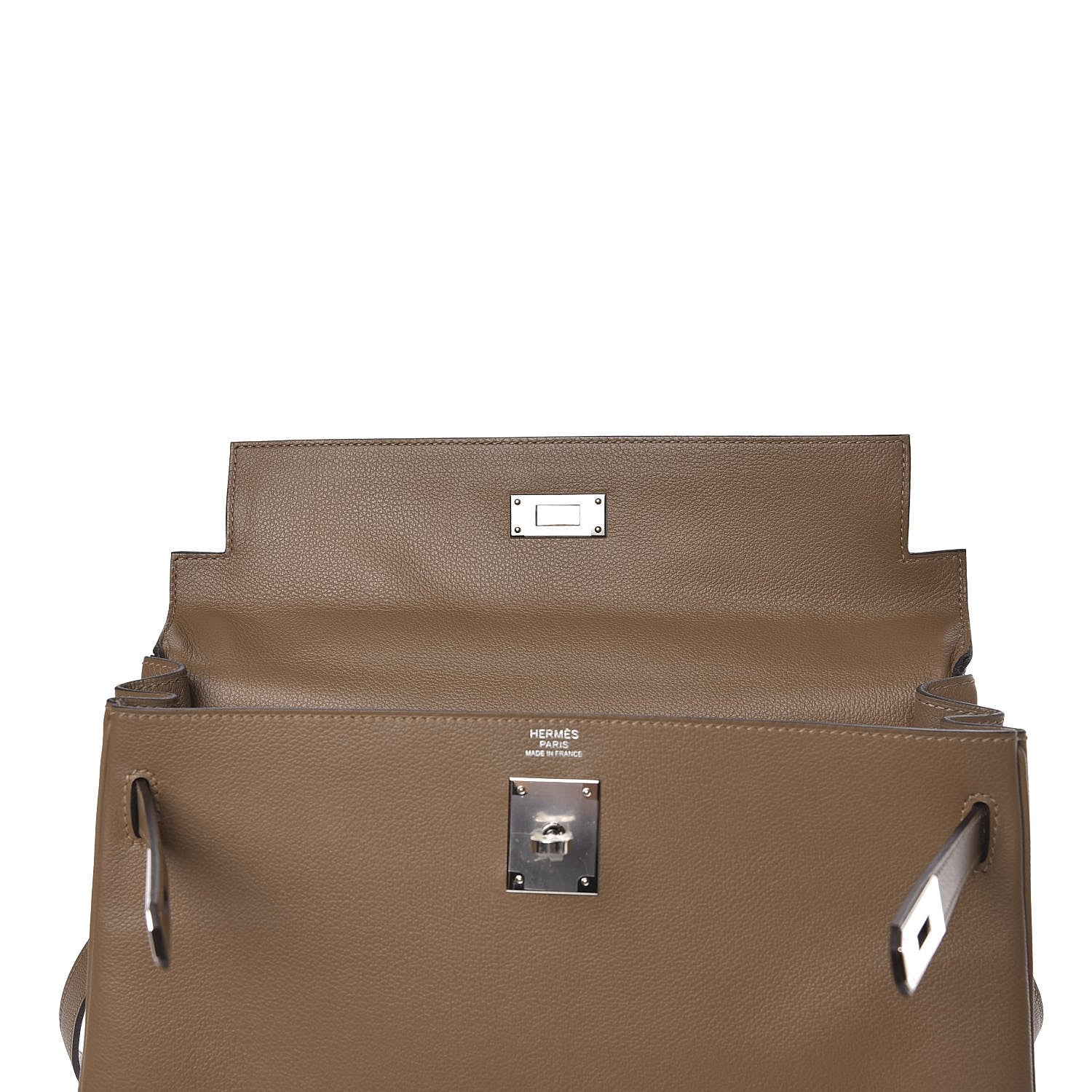 Hermes Evercolor Kelly Retourne 32 Beige De Weimar 8 of 40