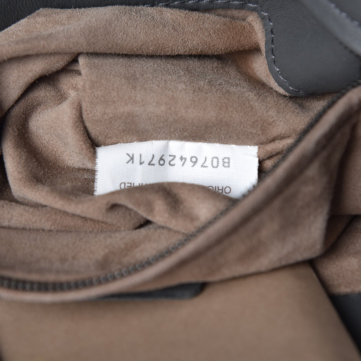 Nappa Intrecciato Garda Bag Grey