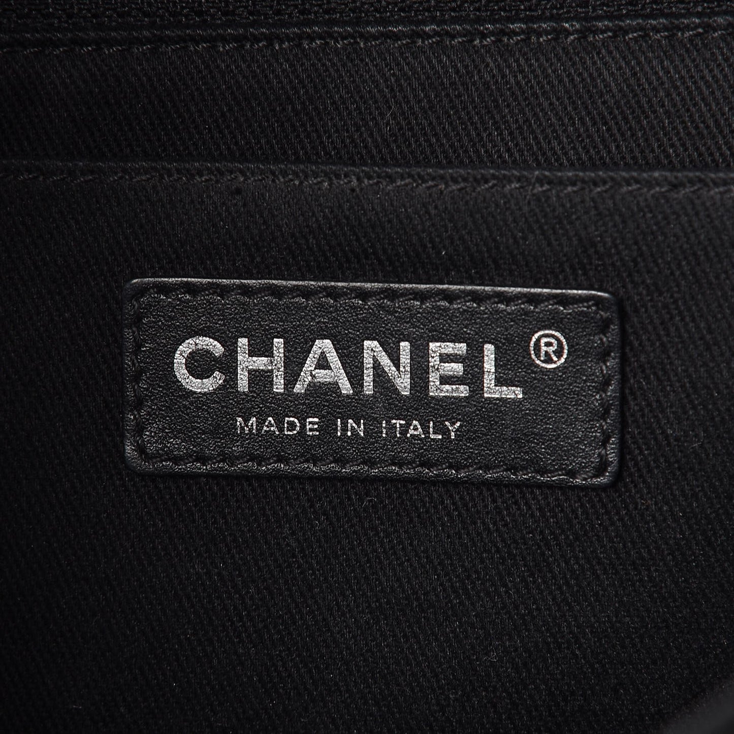 Vinyl Quilted In the Business Flap Bag Black