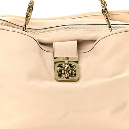 Chloe Calfskin Medium Elsie Satchel Light Tan 7 of 11