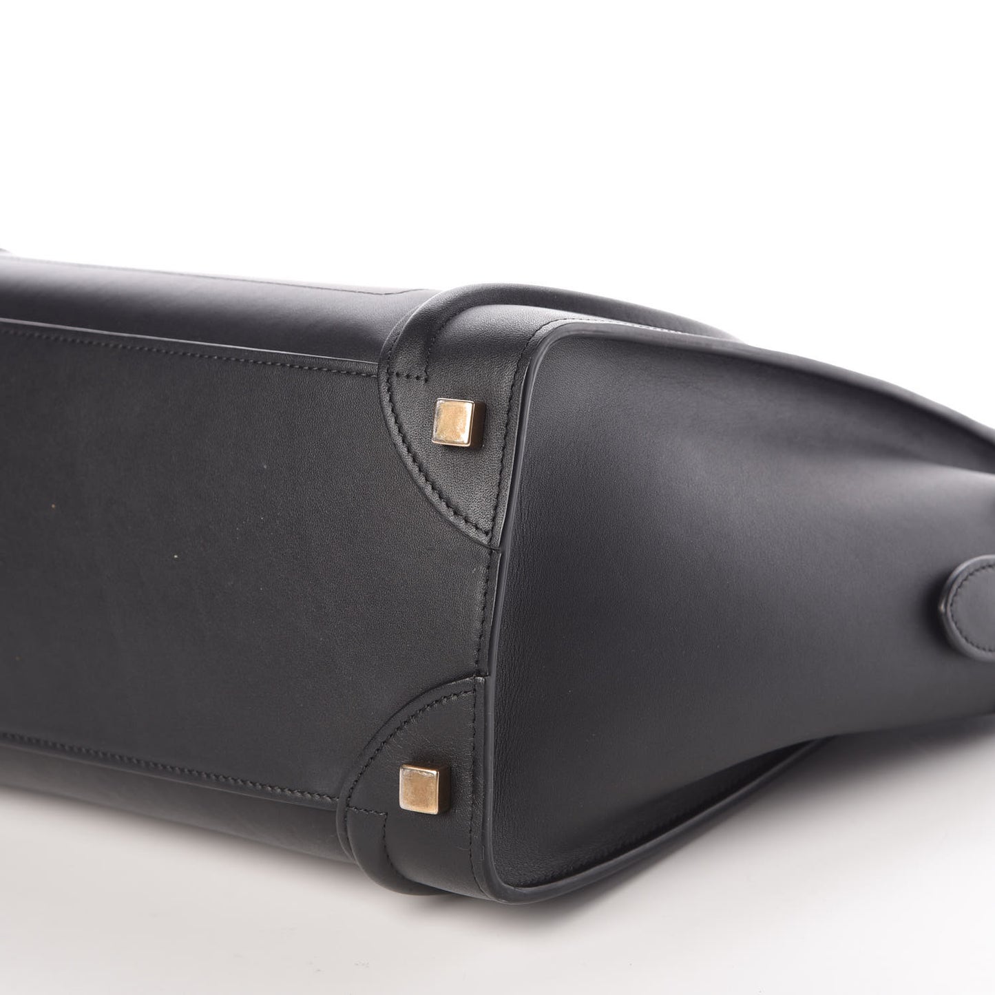 Smooth Calfskin Micro Luggage Black