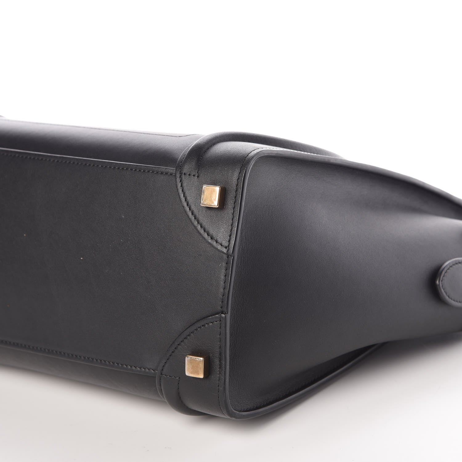 Celine Smooth Calfskin Micro Luggage Black 6 of 8