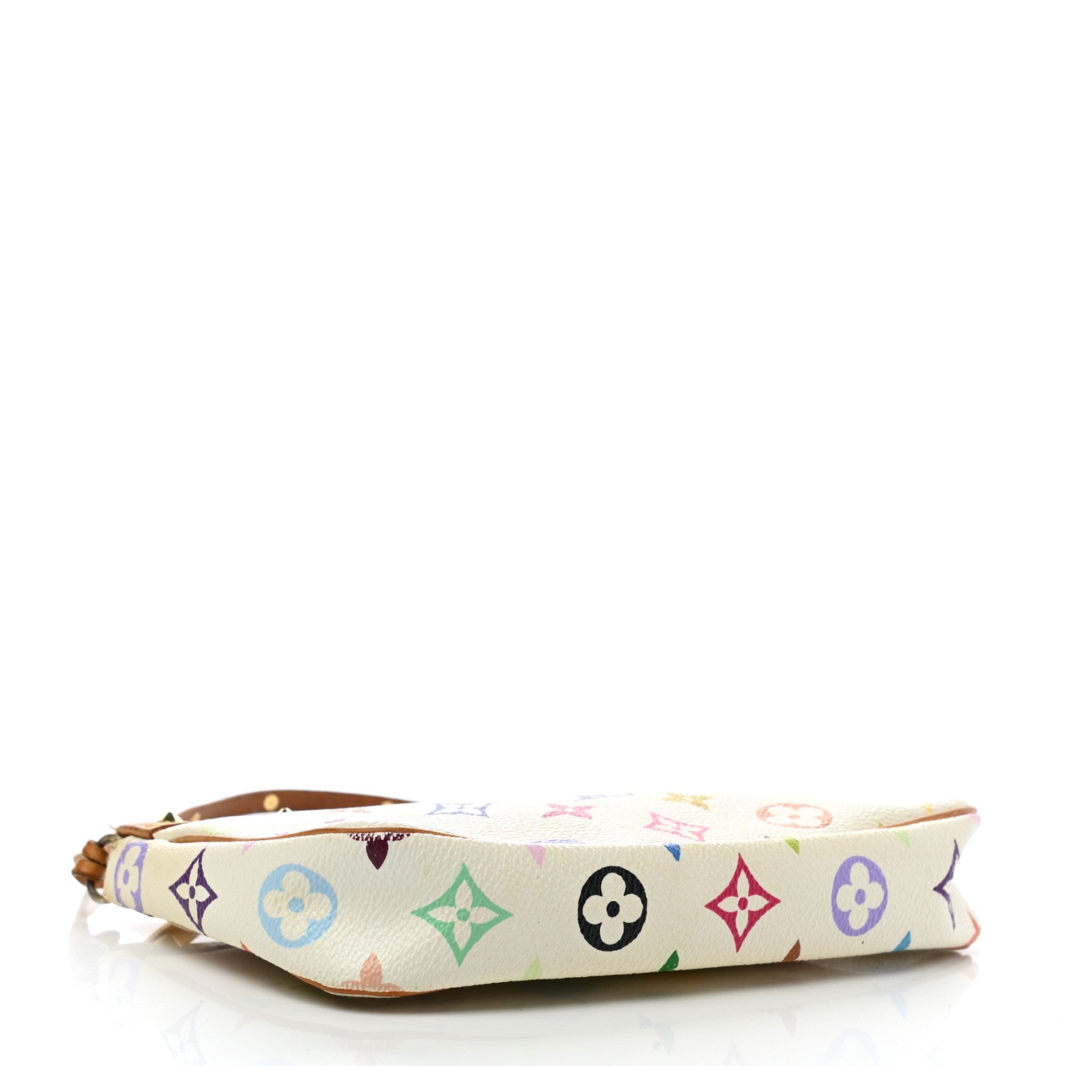 Louis Vuitton Monogram Multicolor Pochette Accessories White 4 of 10