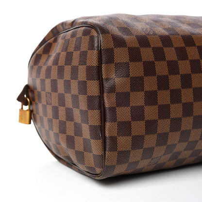 Louis Vuitton Damier Ebene Speedy 30 5 of 9