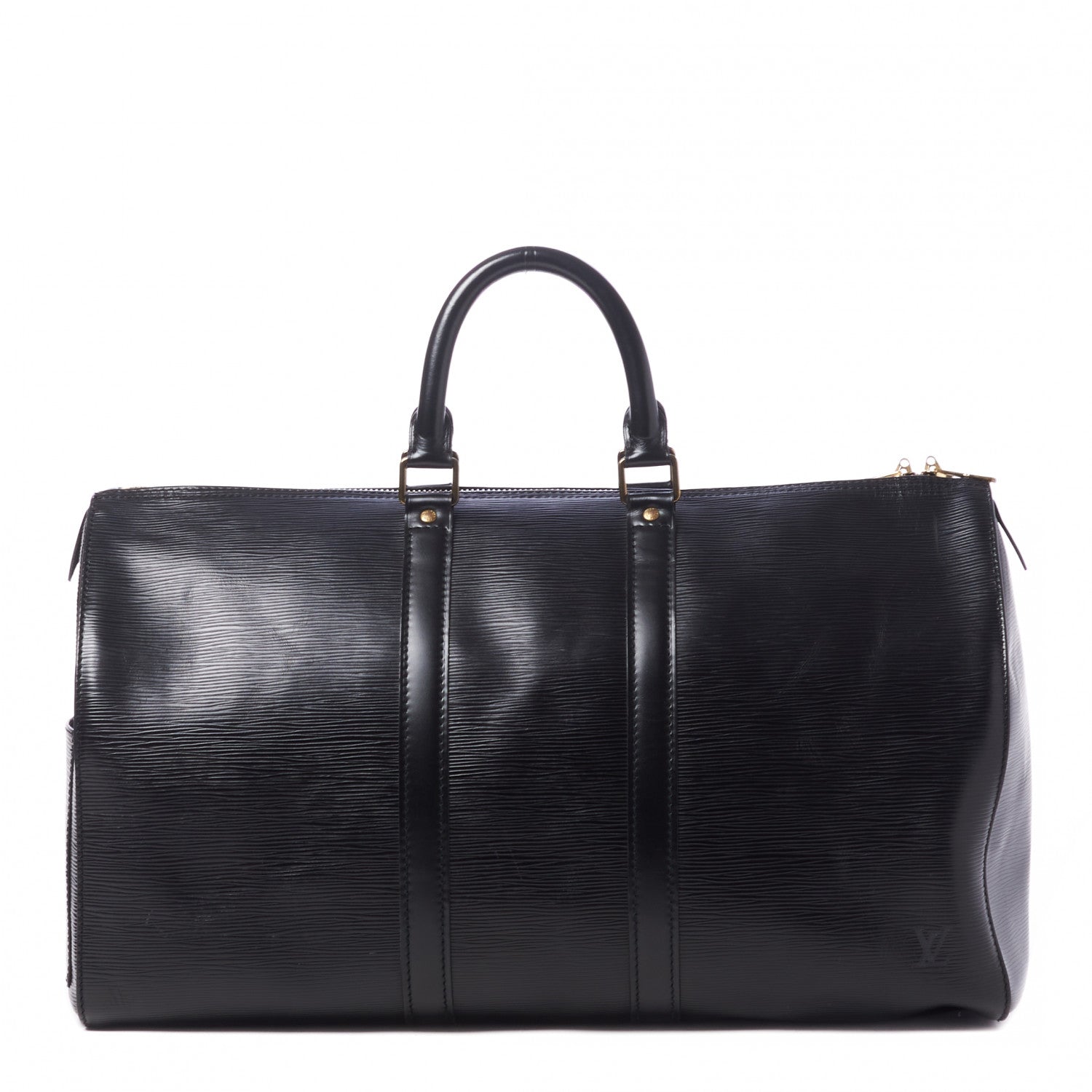 Louis Vuitton Epi Keepall 45 Black 1 of 9