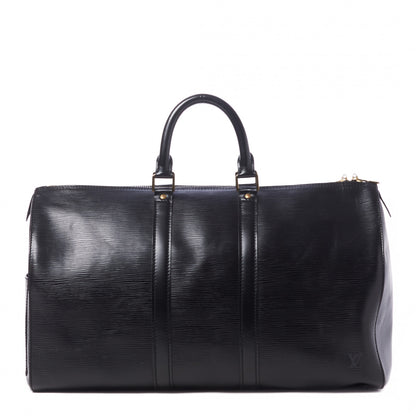 Louis Vuitton Epi Keepall 45 Black 1 of 9