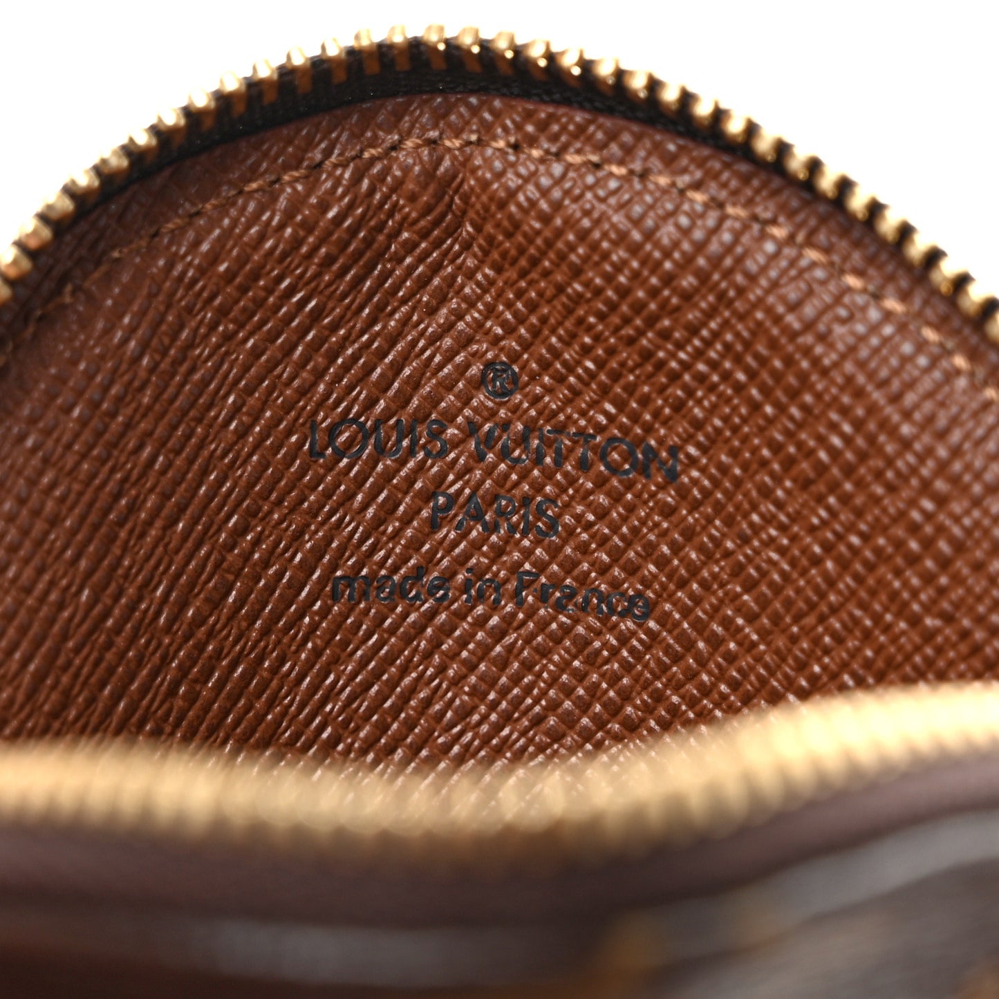 Monogram Round Coin Purse