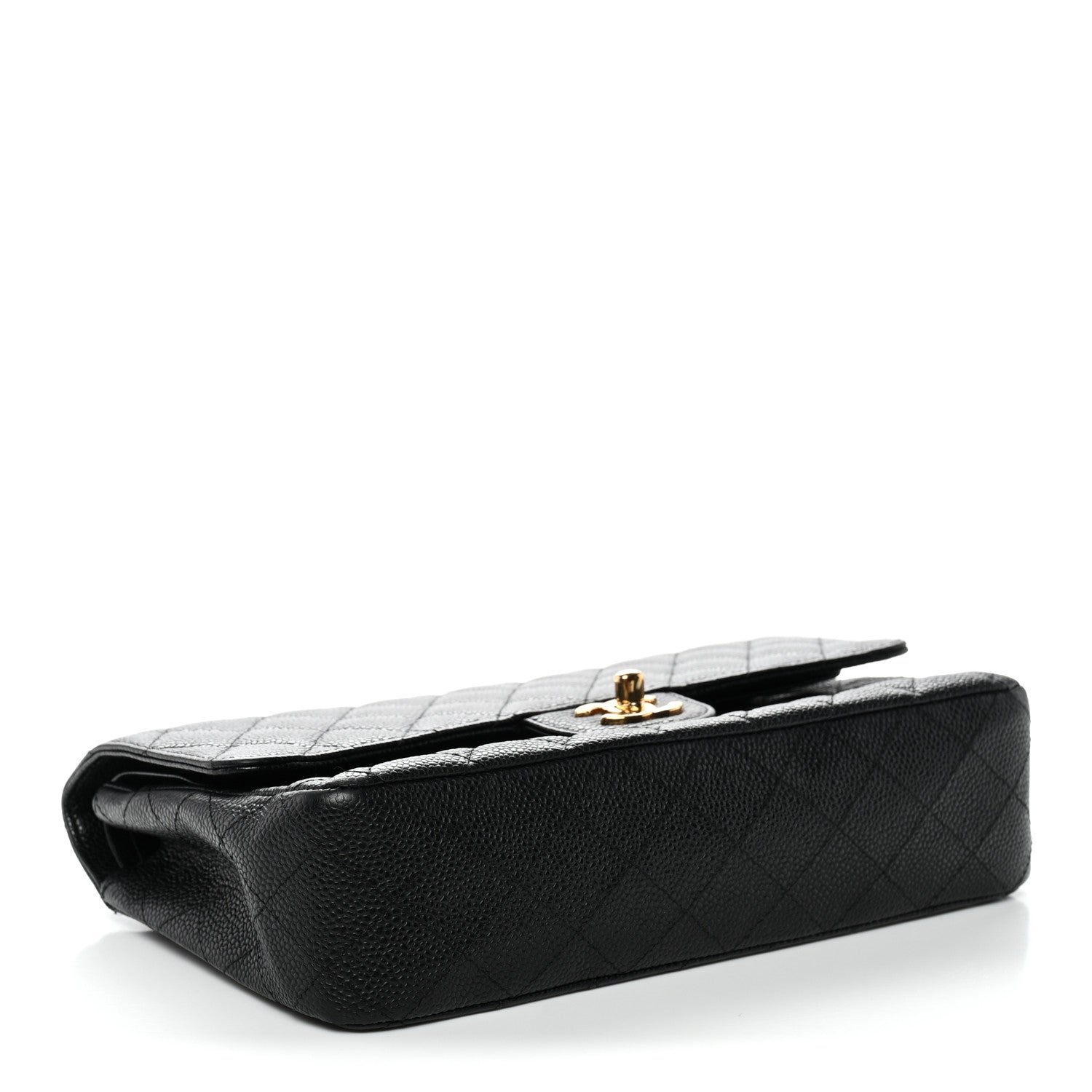 Chanel Caviar Quilted Medium Double Flap Black 4 of 13