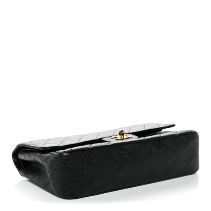 Chanel Caviar Quilted Medium Double Flap Black 4 of 13