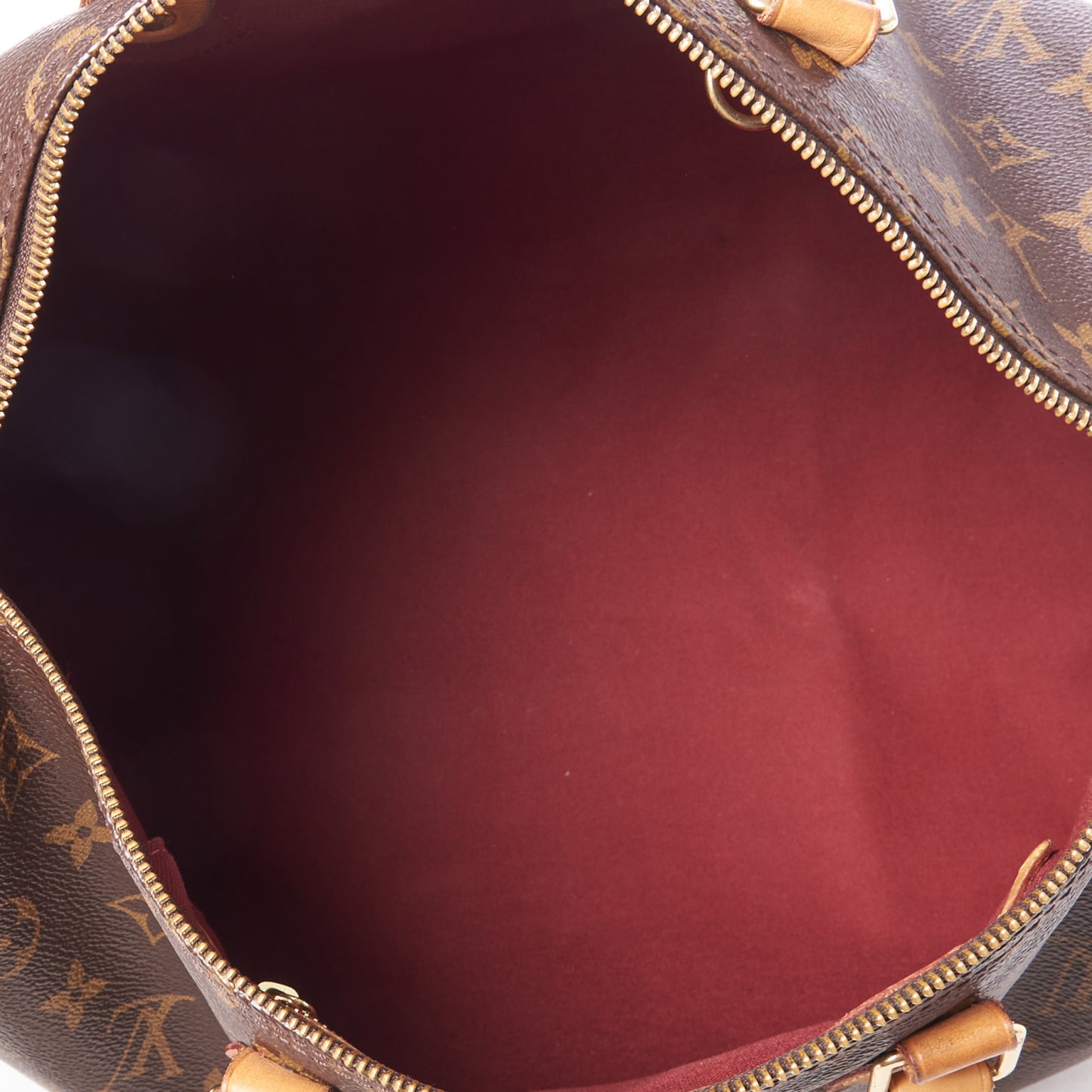 Monogram My LV Heritage Speedy 35 Bordeaux White