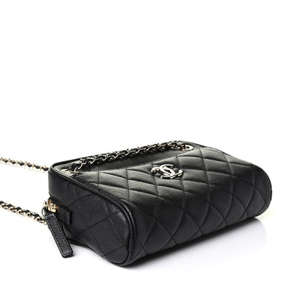 Chanel Caviar Quilted Small In & Out Camera Case Black 4 of 7