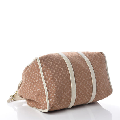 Louis Vuitton Mini Lin Initiales Keepall Beige 4 of 15