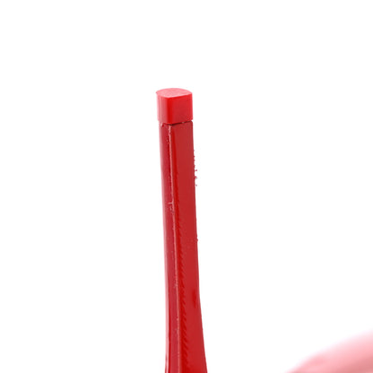 Christian Louboutin Patent Pigalle Follies 100 Pumps 40 Red 9 of 11
