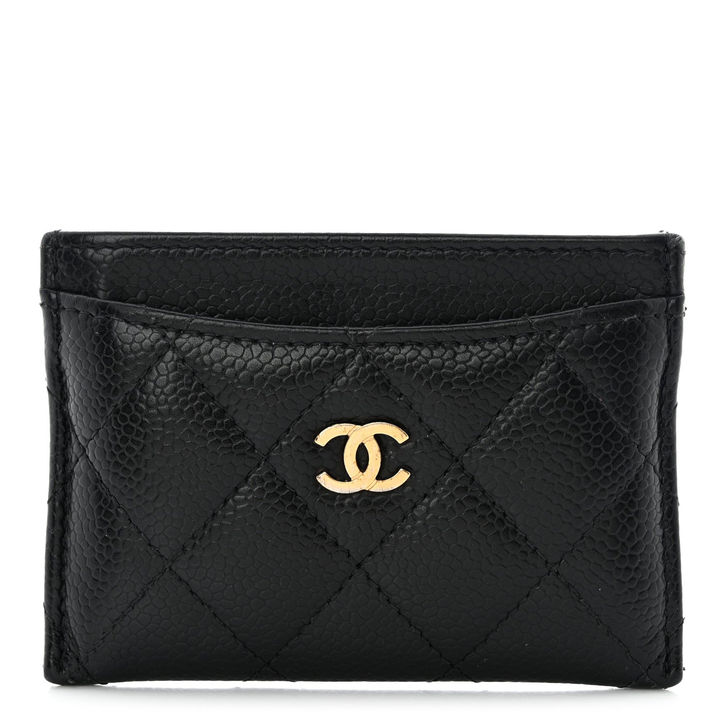Chanel Caviar Quilted Card Holder Black 1 of 12