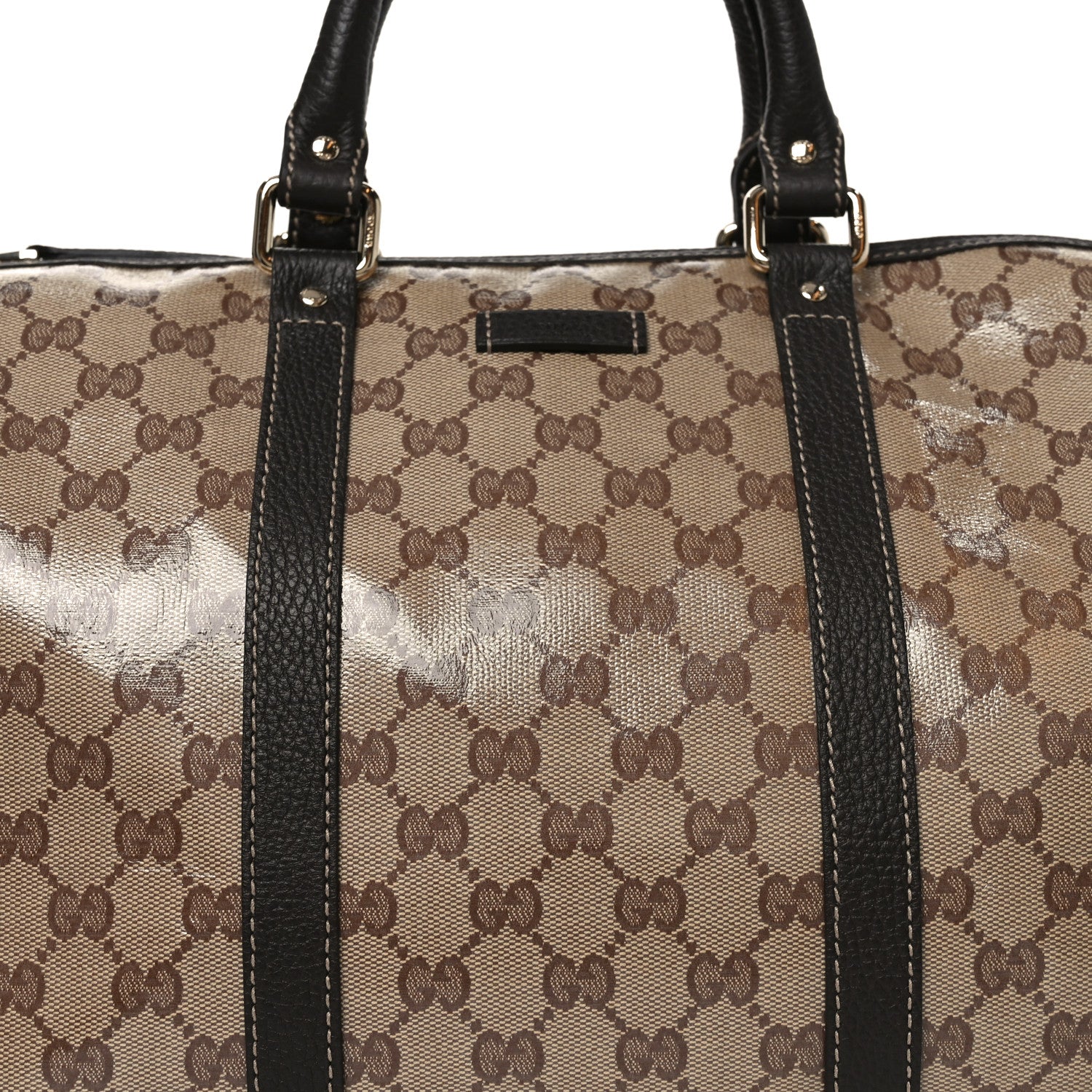 Gucci Crystal Monogram Medium Joy Boston Dark Brown 8 of 10