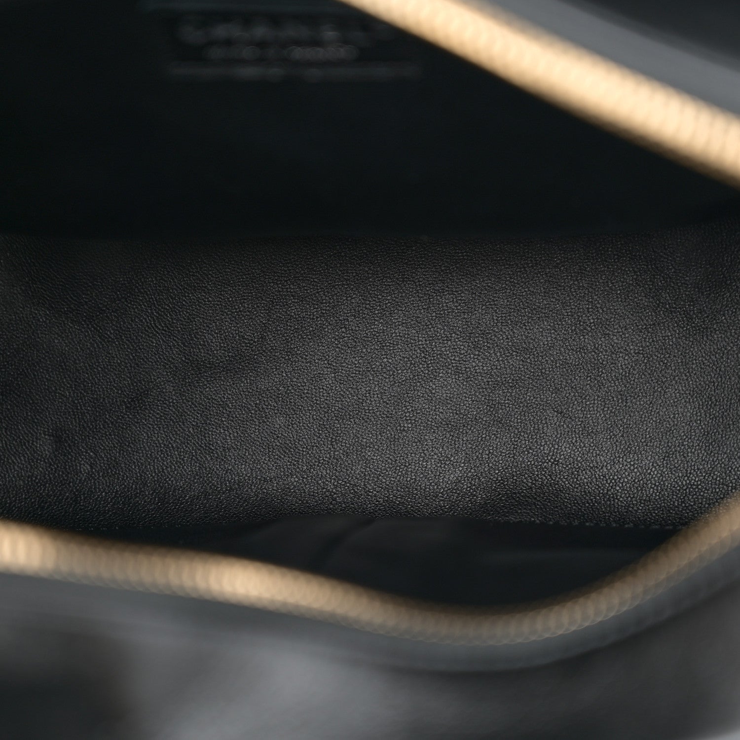 Chanel Wool Calfskin Medium Gabrielle Hobo Black White 5 of 10