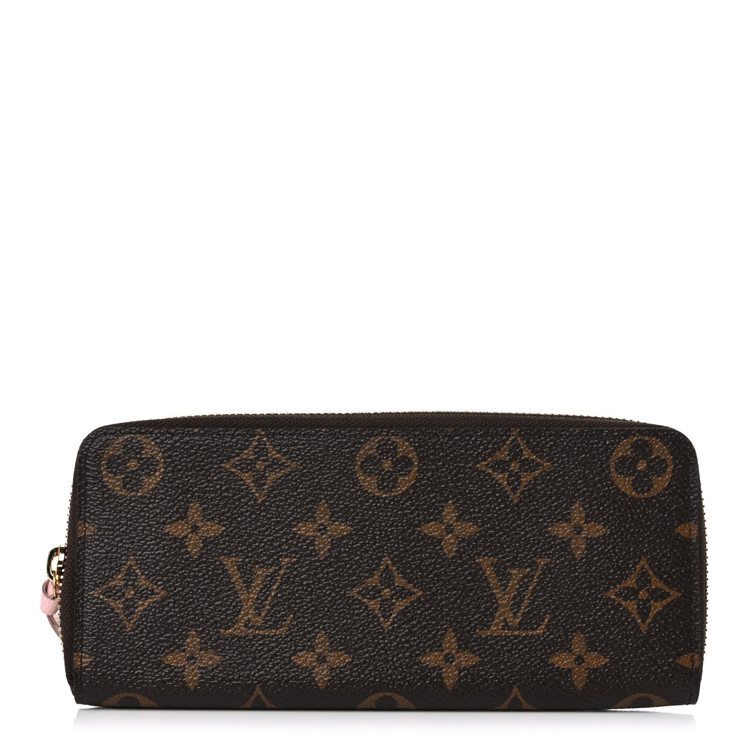 Louis Vuitton Monogram Clemence Wallet Rose Ballerine 1 of 7