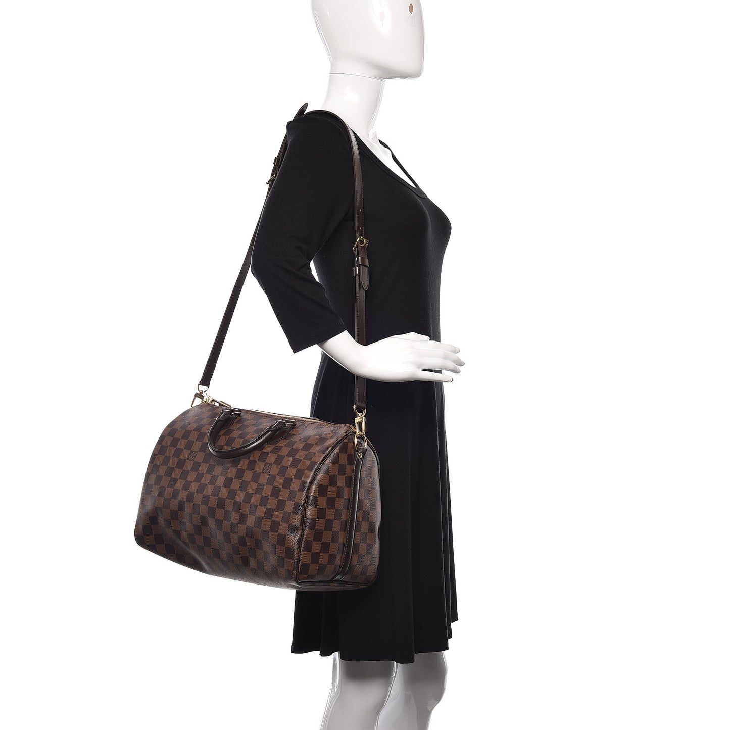 Damier Ebene Speedy Bandouliere 35