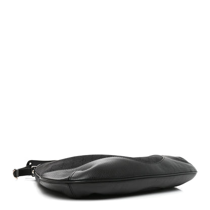 Gucci Monogram Calfskin Large Hobo Black 4 of 10