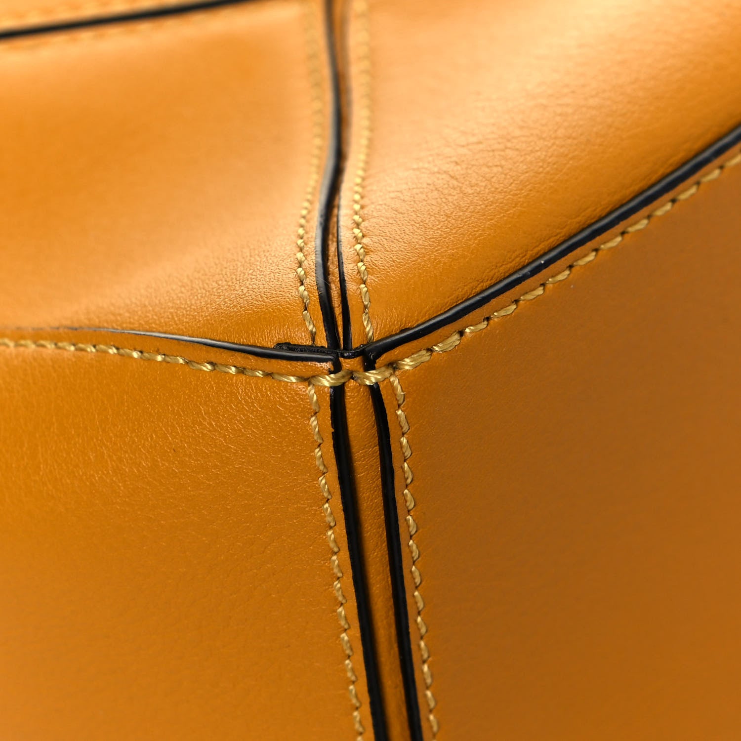 Loewe Calfskin Mini Puzzle Bag Narcisus Yellow 11 of 12