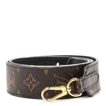 Louis Vuitton Monogram Bandouliere Shoulder Strap Black 1 of 5